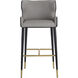 Gianni 41 inch Dillon Stratus / Dillon Black Barstool